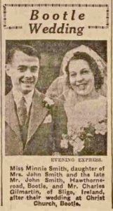 Wedding picture of Charles Gilmartin